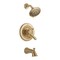 Delta Faucet, Tub & Shower Tub / Shower Faucet, Champagne Bronze T17438-CZ - alternate 1