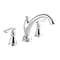 Delta Dual Handle Deck-Mount without Diverter Tub Filler Faucet, 8" - 16" Mount, Chrome T2794 - alternate 1