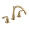 Delta Dual Handle Deck-Mount without Diverter Tub Filler Faucet, 8" - 16" Mount, Champagne Bronze T2738-CZ - alternate 1
