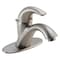 Delta Single Handle Centerset Lavatory Faucet, Stainless 1 or 3-hole 4" installation Hole 583LF-SSWF - alternate 1