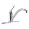 Delta HDF 1-Hdl Kitchen Faucet 100LF-HDF CH, 8" Mount, 3 Hole Commercial 100LF-HDF - alternate 1