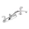 Delta Two Handle, Kitchen Faucet with Spray, 8" Mount, 4 Hole Commercial B2410LF - alternate 1