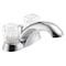 Delta Dual Handle Centerset Lavatory Faucet, 4" Mount, Chrome 3-hole 4" installation Hole 2522LF-MPU - alternate 1