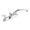 Delta Two Handle, Kitchen Faucet, 8" Mount, 3 Hole Commercial B2310LF - alternate 1
