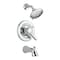 Delta Faucet, Tub & Shower Tub / Shower Faucet, Chrome T17438 - alternate 1