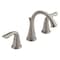 Delta Dual Handle Widespread Lavatory Faucet, 4" to 16" Mount, Stainless 3-hole 4-16" installation Hole 3538-SSMPU-DST - alternate 1