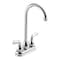 Delta Two Handle, Bar / Prep Faucet, 4" Mount, 2 or 3 Hole Commercial B28910LF - alternate 1