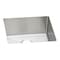 Elkay Sink, Undermount Mount, 0 Hole, 19" x 16", Polished Satin EFRU191610T - alternate 1