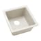 Elkay Sink, Drop-in, Undermount Mount, 0 Hole, 13.15" x 13.15", Ricotta ELX1616RT0 - alternate 1