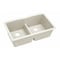 Elkay Sink, Undermount Mount, 0 Hole, Left Bowl 15.17" x 16.771", Right Bowl 15.17" x 16.771", Ricotta ELXDULB3322RT0 - alternate 1
