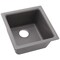 Elkay Sink, Drop-in, Undermount Mount, 0 Hole, Greystone ELG1616GS0 - alternate 1