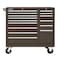 Kennedy K1800 Series Rolling Tool Cabinet, 15 Drawer, Brown, Steel, 39-1/2 in W x 18 in D x 39 in H 315XB - alternate 1