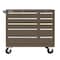 Kennedy K1800 Series Rolling Tool Cabinet, 10 Drawer, Brown, Steel, 39-1/2 in W x 18 in D x 35 in H 310XB - alternate 1