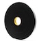3M Foam Tape, Black, 18 yd L, 1 in W, PK9 4504 - alternate 1