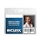Sicurix ID Badge Holder, Horizontal, PK50 BAU 67815 - alternate 1