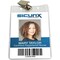 Sicurix ID Badge Holder, Vertical, PK50 BAU 67860 - alternate 1