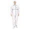 International Enviroguard ViroGuard 2, White Coverall, Boot Only, Elastic Wrist, 4XL, PK25 W2501-4XL - alternate 1