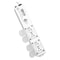 Tripp Lite Outlet Strip, Hospital Grade, 4 5-15R-HG, 5-15P-HG, 6 ft., White PS-406-HGULTRA - alternate 1