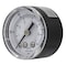 Pic Gauges Industrial Pressure Gauge, 0 to 100 psi, 1 1/2 in Dial, 1/8 in BSPT, Center Back Location SEP-102D-158E-BSPT - alternate 2