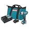 Makita 12V max CXT 1/4" Impact Wrench Kit (2.0Ah) WT04R1 - alternate 1