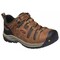 Keen Men's Hiker Shoe, 7 Leather, Mesh Upper, Steel Toe, 3 in H, Rust/Shitake, 1023268 1023268 - alternate 2