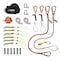 Ergodyne Tool Tethering Kit, Black/Green/Orange 3186 - alternate 1