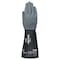 Ansell AlphaTec Chemical Resistant Gloves, Neoprene, Nitrile, 13 in L, 17 mil, Black/Gray, 11, 1 PR 53-001 - alternate 1