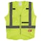 Milwaukee Tool Class 2 High Visibility Yellow Safety Vest - S/M 48-73-5021 - alternate 1