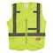 Milwaukee Tool Class 2 High Visibility Yellow Safety Vest - S/M (CSA) 48-73-5061 - alternate 1