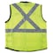 Milwaukee Tool Class 2 High Visibility Yellow Performance Safety Vest - S/M (CSA) 48-73-5081 - alternate 2