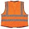 Milwaukee Tool Class 2 High Visibility Orange Performance Safety Vest - S/M 48-73-5051 - alternate 7