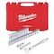 Milwaukee Tool 1/2" Drive Socket Set Metric 28 Pieces 10 mm to 24 mm , Chrome 48-22-9510 - alternate 1