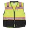 Mcr Safety High Visibility Vest, L Size, Unisex PSURVCL2LSL - alternate 1
