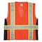Mcr Safety High Visibility Vest, M Size, Unisex SURVCL2OM - alternate 2