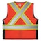 Mcr Safety High Visibility Vest, L Size, Unisex SURVCS2OL - alternate 2