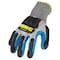 Ironclad Performance Wear Coated Gloves, HPPE/Nitrile Palm, Acrylic Lining, Blue/Gray, S ( 7 ) KKC5BW-02-S - alternate 2