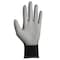 Kleenguard Coated Gloves, Polyurethane, Flat, Palm, 3 Abrasion Level, Black, XS (6) 1 PR 47097 - alternate 1