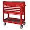 Westward WESTWARD Tool Utility Cart, 3-Drawers, Powder Coated Red, 35.5" W x 21" D x 45.5" H 55NJ77 - alternate 2