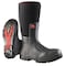 Dunlop Men's Pioneer Rubber Boot, Plain Toe, Black, 8 OD60A93 - alternate 1