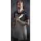 Niroflex Usa Bib Apron, Stainless Steel, Silver, 34 in, Universal S4-2234A - alternate 1