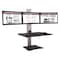 Victor Technology Standing Desk Electric Triple Monitor Standing Desk, 23" D X 28" W X DC475 - alternate 1