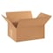 Zoro Select 12 in x 9 in x 5 in Shipping Box, Kraft, Corrugate, Single Wall, 32 ECT 11R211 - alternate 1