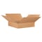 Zoro Select 26 in x 26 in x 6 in Shipping Box, Kraft, Corrugate, Single Wall, 32 ECT 493T54 - alternate 1