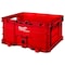 Milwaukee Tool PACKOUT Tool Crate, Polymer, Red, 18-3/4 in W x 15-1/2 in D x 10 in H 48-22-8440 - alternate 1