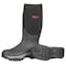 Tingley Men's Badger Insulated Tall Rubber Boots, Plain Toe, 17 in Height, Black, 9 80151 - alternate 1