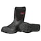Tingley Men's Badger Mid Rubber Boots, Plain Toe, 12 in Height, Black, 7 87121 - alternate 1