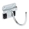 Triton Products 3-3/4 In. Curved Steel Pegboard Hook for LocBoard, PK5 55230 - alternate 1