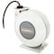 Hubbell Wiring Device-Kellems Cord Reel With Hand Lamp, Spring Retracted, Flying Lead, 12 AWG, White Reel Color, 45 ft Length HBLI45124 - alternate 1