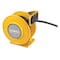 Hubbell Wiring Device-Kellems Cord Reel With Hand Lamp, Spring Retracted, Flying Lead, 10 AWG, Yellow Reel Color, 35 ft Length HBLW35104 - alternate 1