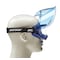 Jackson Safety Safety Goggles/Face Shield Combo, Clear Lens/Blue Shield, Anti-Fog, Indirect Vented, GPL500 Series 21000 - alternate 2